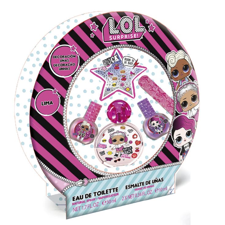lol surprise eau de toilette 100ml set infantil lol surprise eau de toilette 100ml set infantil