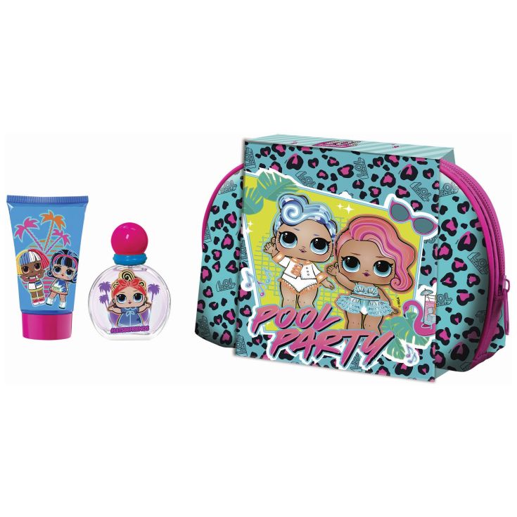 lol pool party colonia estuche infantil 2 piezas + neceser lol pool party colonia estuche infantil 2 piezas + neceser