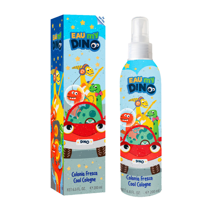 eau my dino colonia fresca para niños spray 200ml