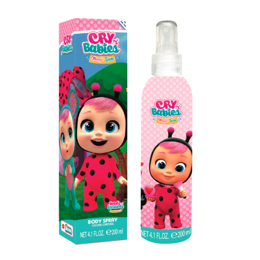 cry babies magic tears colonia fresca corporal infantil 200ml