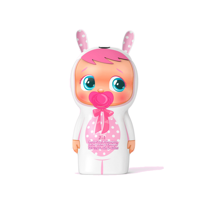 cry babies gel de baño y champu frasco 3d para niños 400ml cry babies gel de baño y champu frasco 3d para niños 400ml