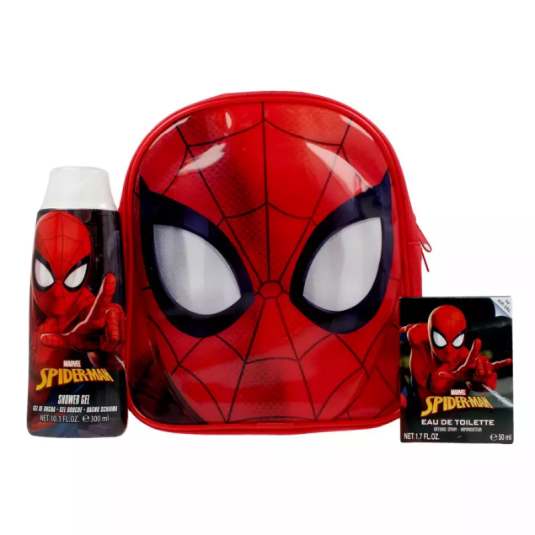 spiderman mochila set 2 piezas