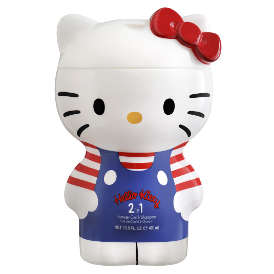 hello kitty figura 2d gel y champu 400ml