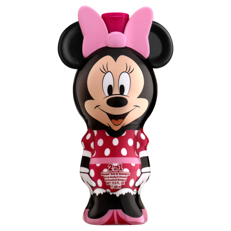 minnie figura 2d gel y champu 2 en 1 400ml