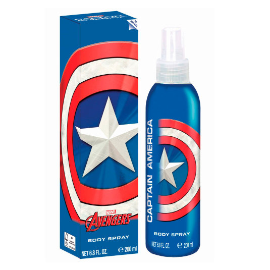 advengers capitan america body spray infantil 200ml