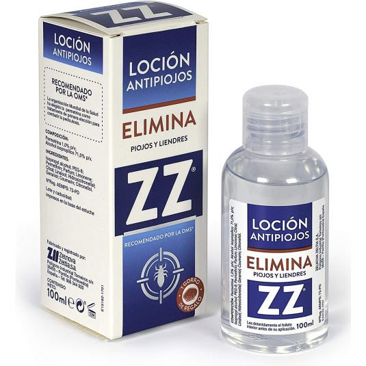 zz locion capilar antipiojos 100ml