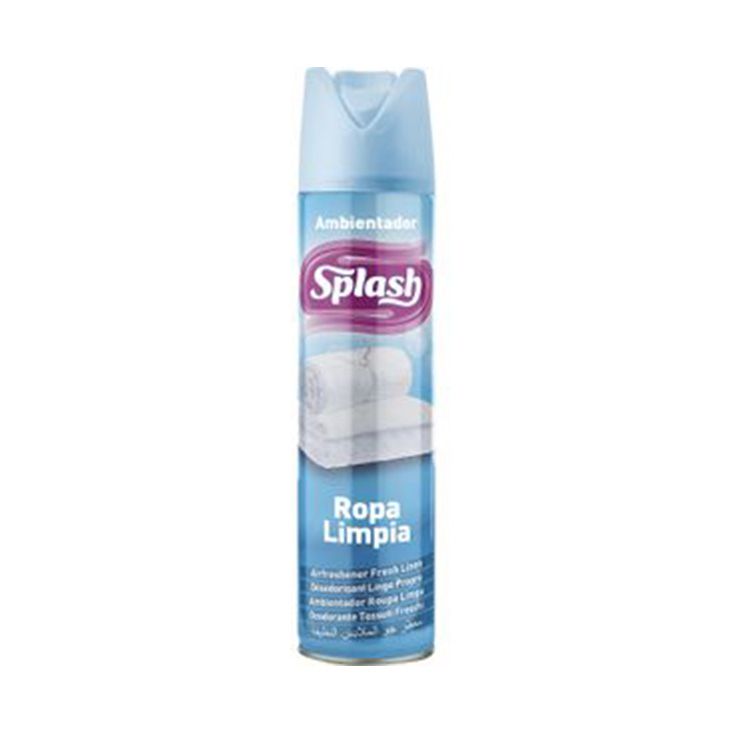 splash ambientador ropa limpia 300ml splash ambientador ropa limpia 300ml