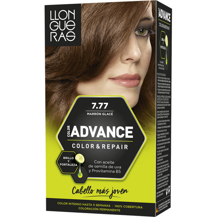 llongueras color advance tinte permanente 7.77 -
