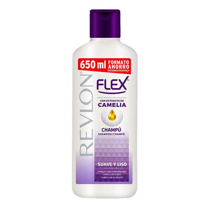 revlon flex champu suave y liso 650 ml