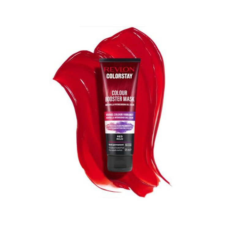 revlon colorstay booster mascarilla de color red