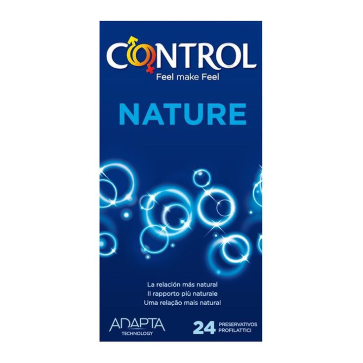 control adapta nature preservativos 24 unidades control adapta nature preservativos 24 unidades