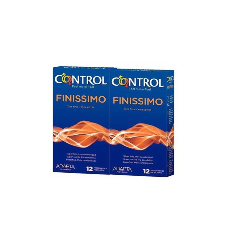 control adapta finissimo preservativos duplo 12+12 unidades mega-ahorro control adapta finissimo preservativos duplo 12+12 unidades mega-ahorro