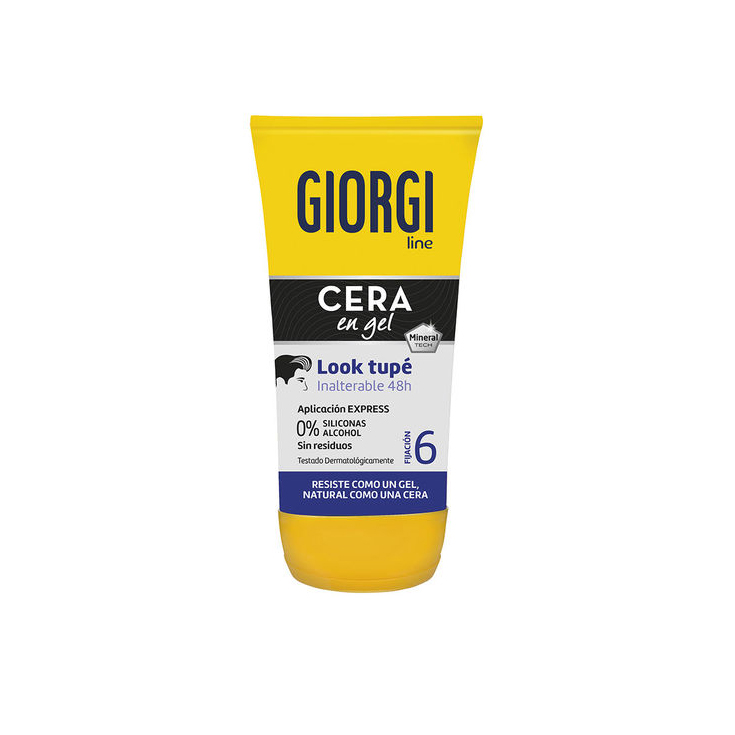 giorgi cera en gel look tupe acabado mate 145ml