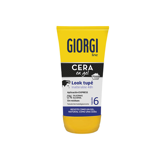 giorgi cera en gel look tupe acabado mate 145ml