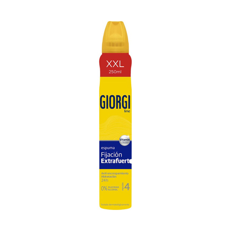 giorgi espuma fijacion extrafuerte 250ml