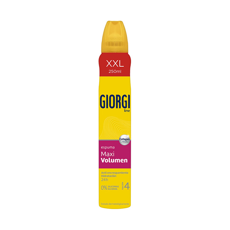 giorgi espuma maxi volumen 250ml