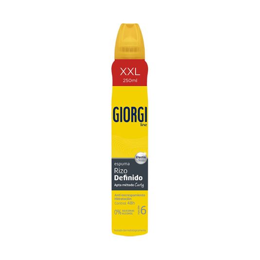 giorgi line espuma rizo definido 250ml