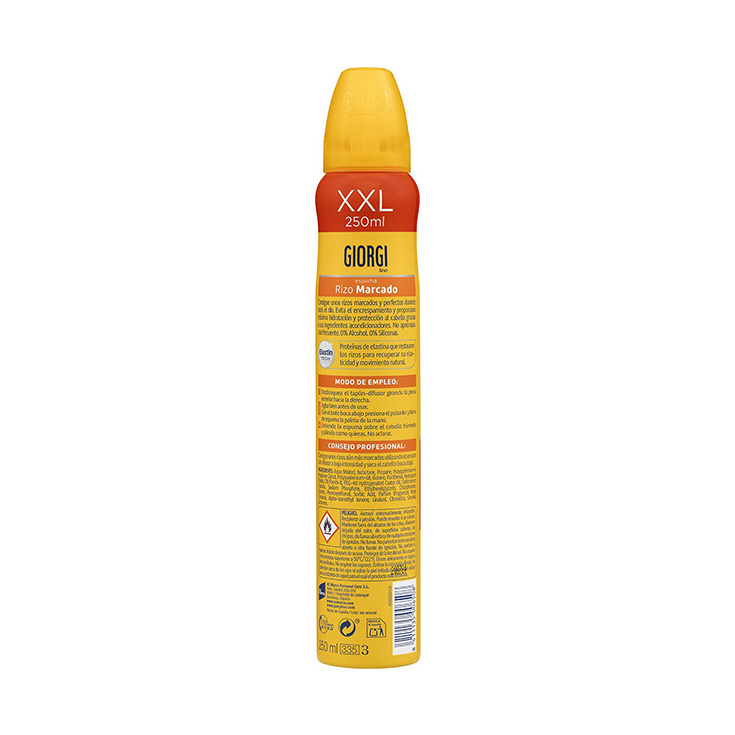 giorgi espuma rizo marcado 250ml