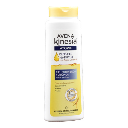 avena kinesia oleo gel de ducha sin jabon 550ml