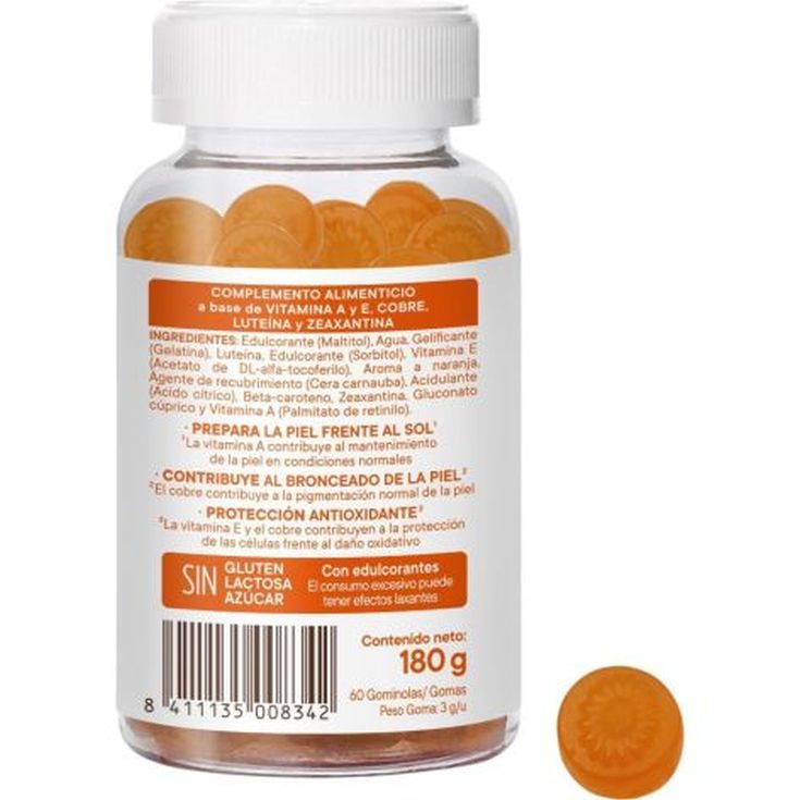 ecran sun preparador solar gummies 60 u.