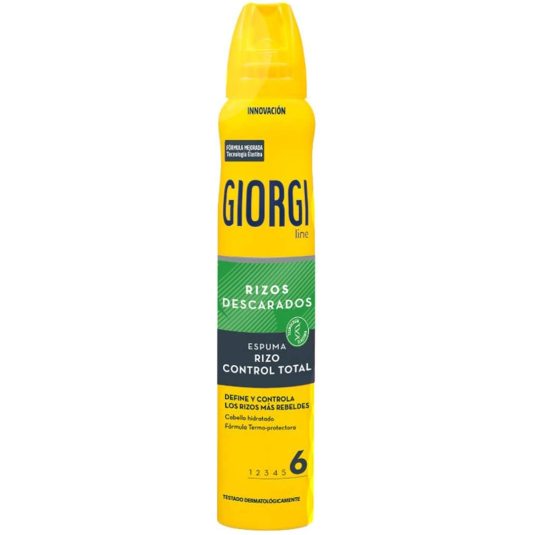 giorgi espuma rizo control total 6 210ml