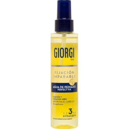 giorgi agua de peinado perfect fix fijacion extra fuerte 150ml