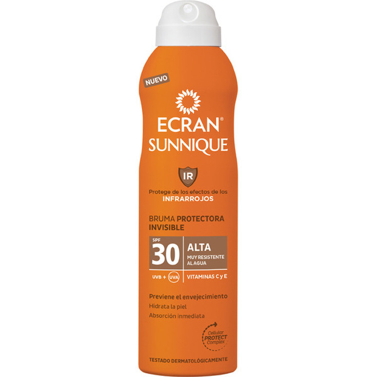 ecran sunnique bruma solar invisible spf30 250ml