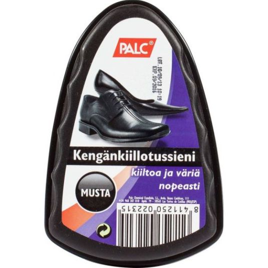 palc esponja brillo negra para calzado