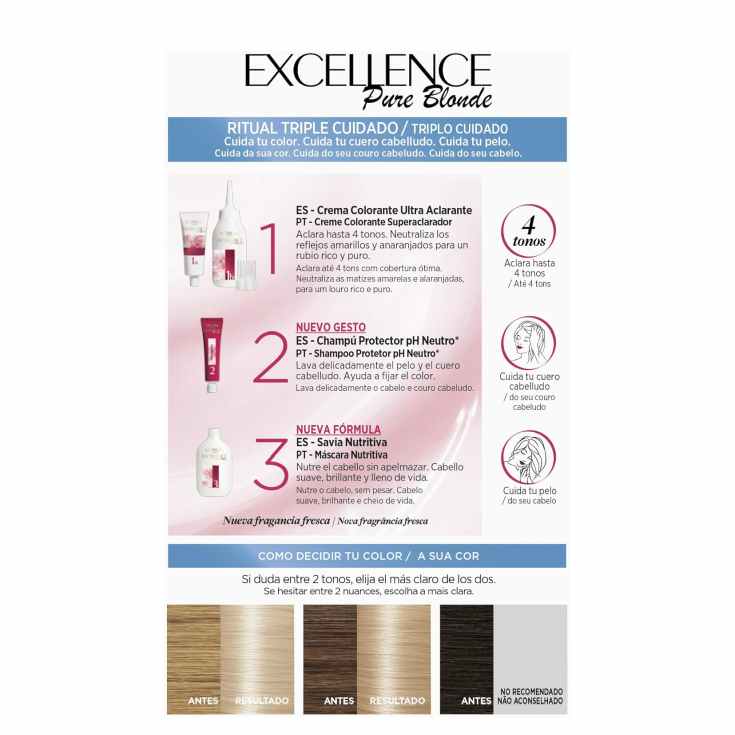 excellence tinte de larga duracion rubio ultra claro natural nº 01