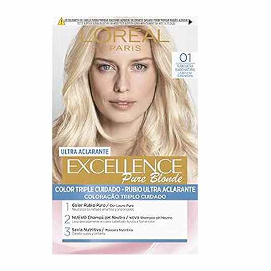 excellence tinte de larga duracion rubio ultra claro natural nº 01