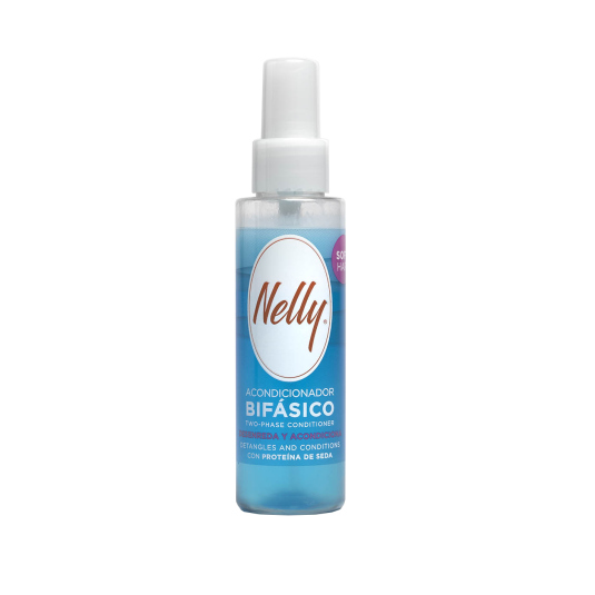 nelly acondicionador bifasico cabello liso 100ml