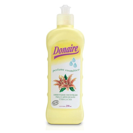 donaire ambientador concentrado baños-casa cosmetico 250ml