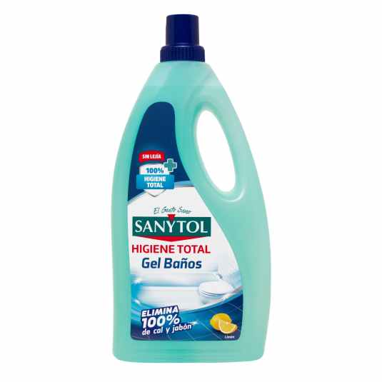 sanytol higiene total gel baños 1,2 litros