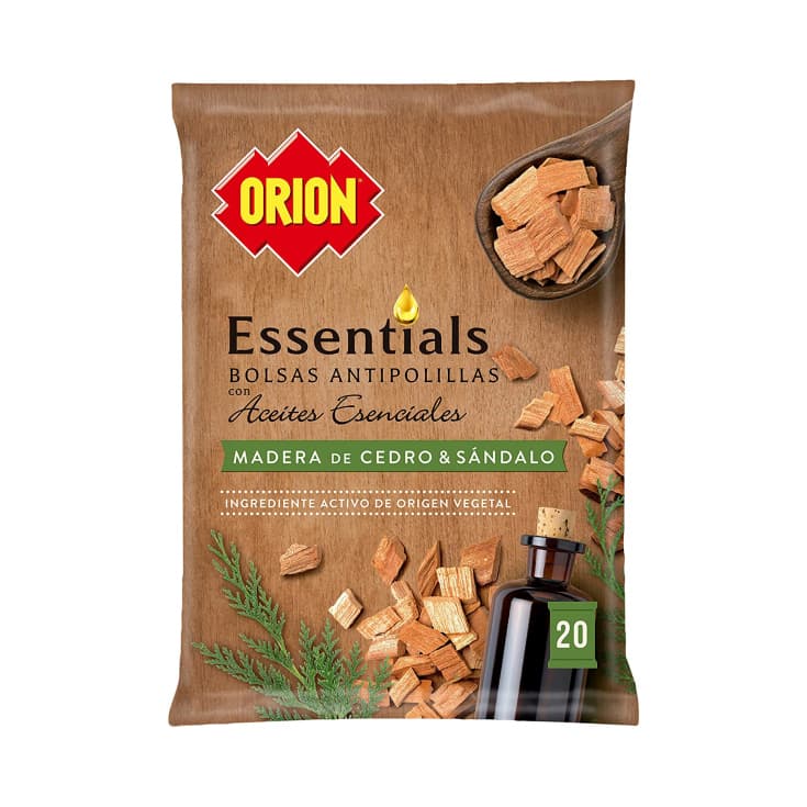 bolsa orion anti-polilla essentials 20 unidades