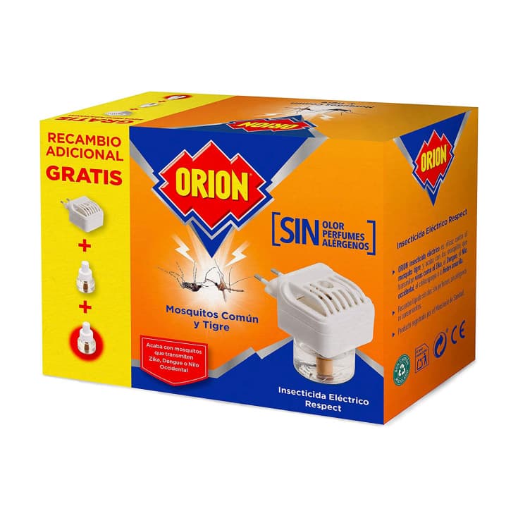 orion insecticida electrico 1 aparato + 2 recambios