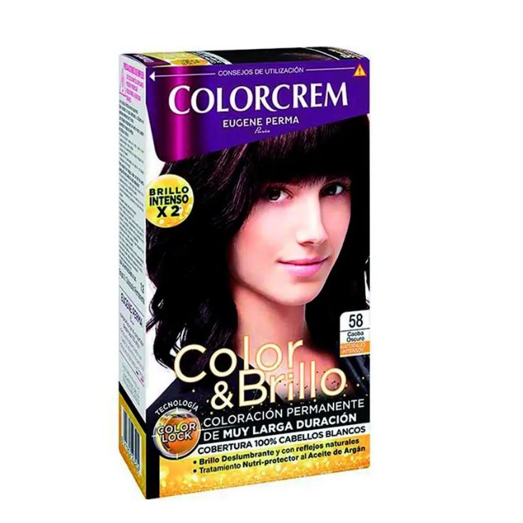 colorcrem tinte 58 caoba oscuro 