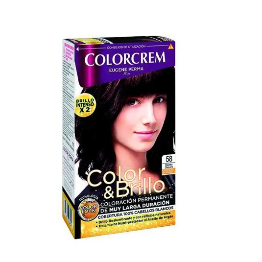 colorcrem tinte 58 caoba oscuro 