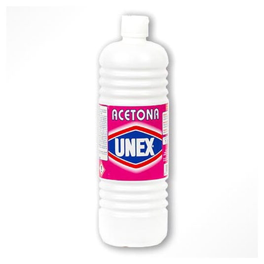 unex 100% acetona limpieza 1 litro 