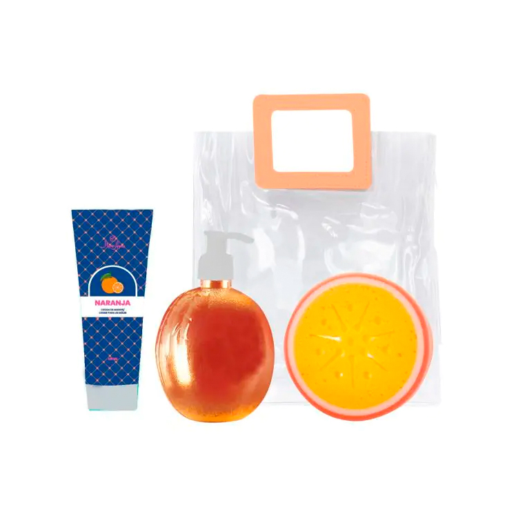 shausha set baño naranja