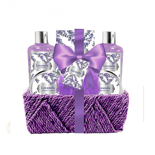 shausha cesta mimbre lavanda
