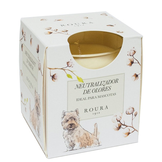 roura vela mascota perro neutralizador olores 125g