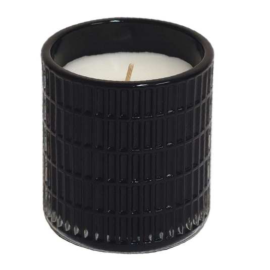 roura luxury vela perfumado vaso relieve black sapphire