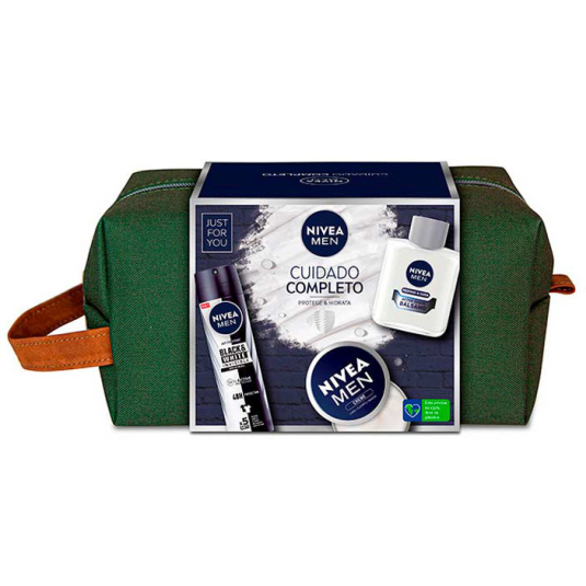 nivea men cuidado completo neceser 3 piezas