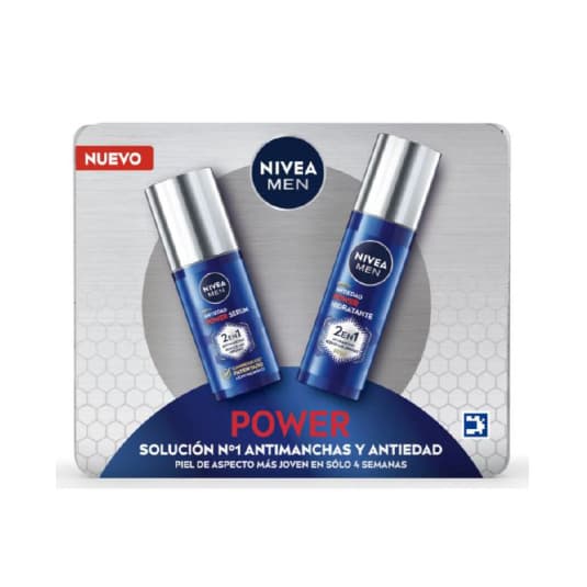  nivea men power set 2 piezas