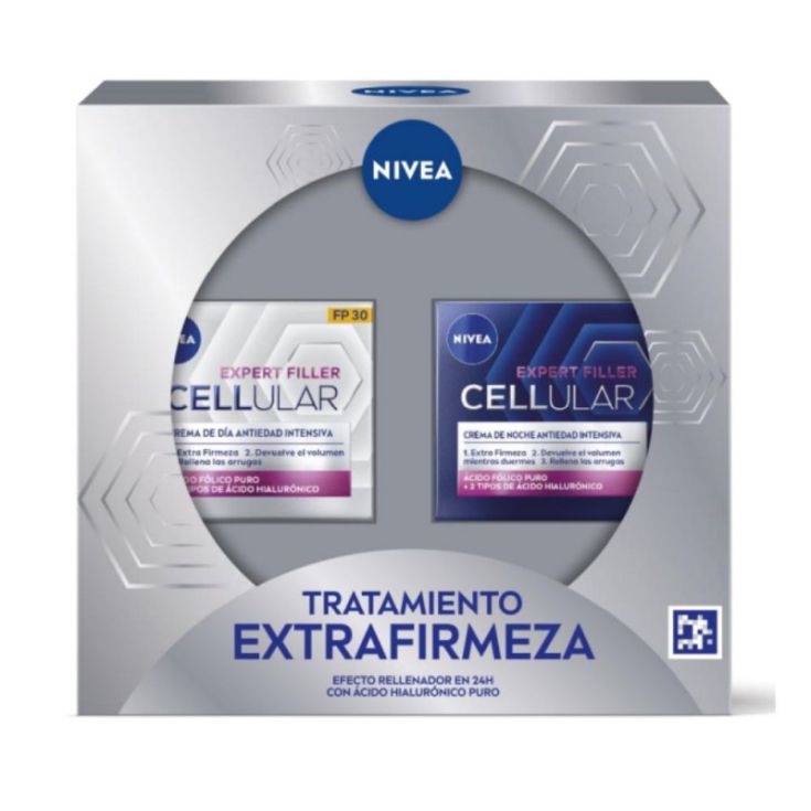 pack nivea cellular dia f-30+noche pack nivea cellular dia f-30+noche