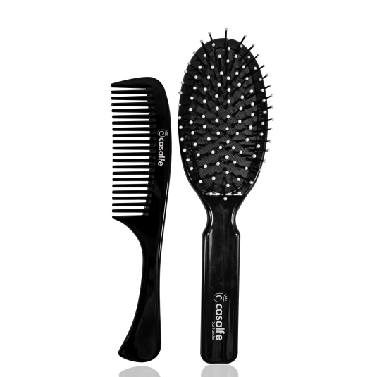 casalfe set cepillo neumatico oval y peine