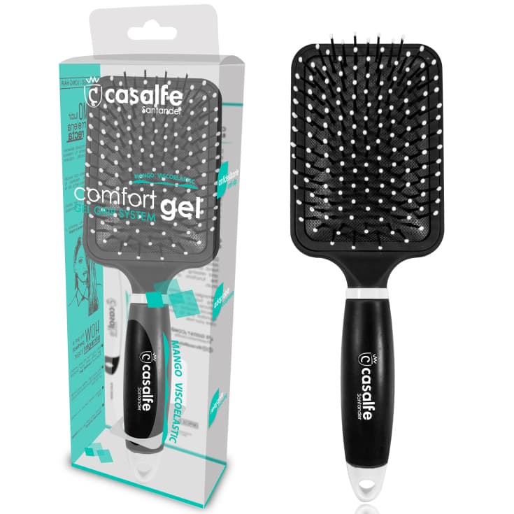 casalfe cepillo comfort gel neumatico raqueta negro