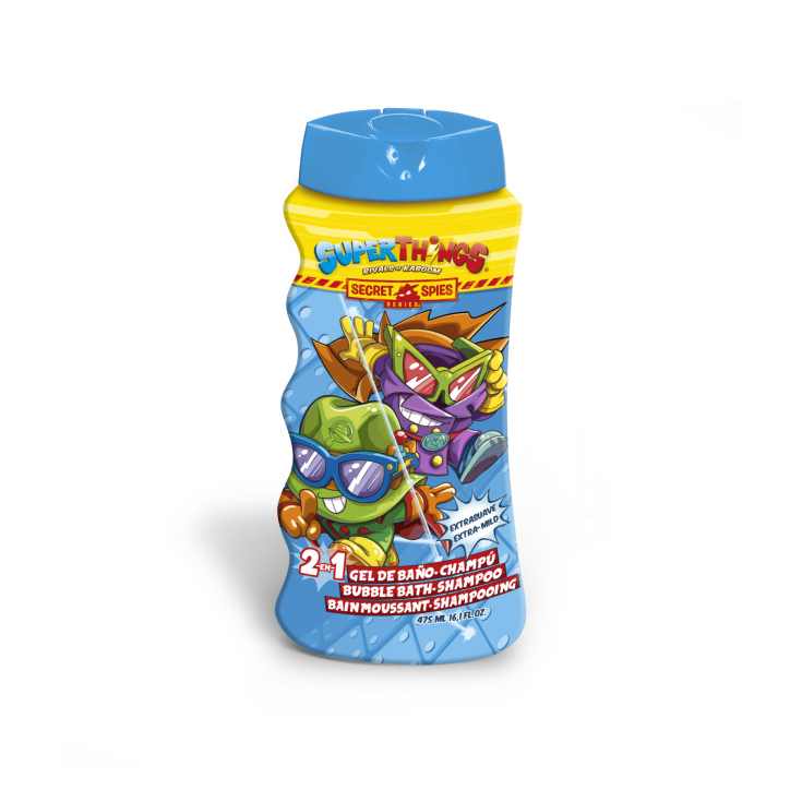 superzings secret spies gel & champu infantil 475ml