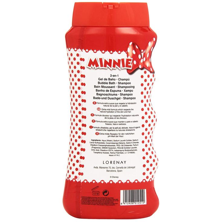 minnie gel & champu 475ml