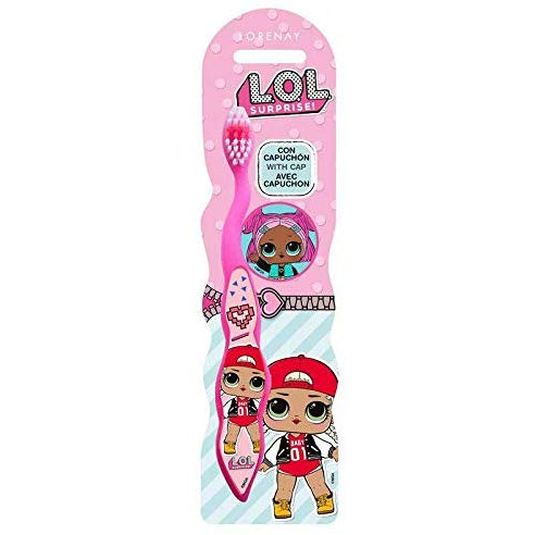 lol surprise cepillo de dientes infantil con capuchon